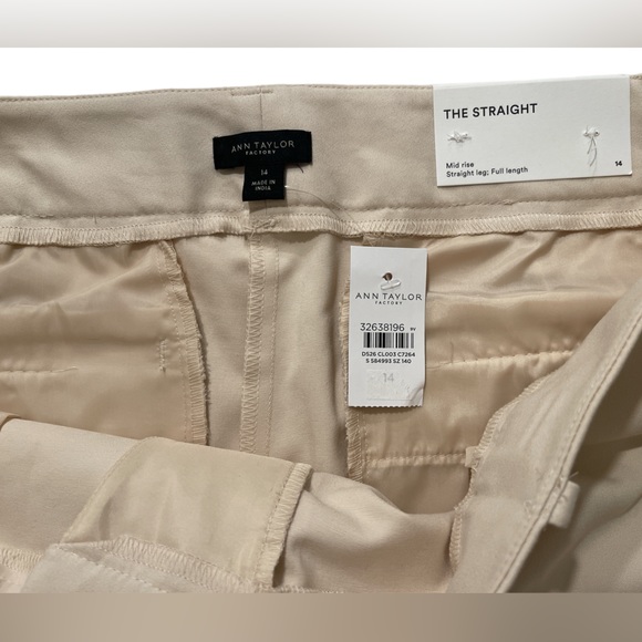 NWT Ann Taylor The Straight Pant - Picture 3 of 7